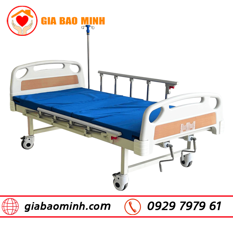 GIƯỜNG 02 TAY QUAY GBM-095C